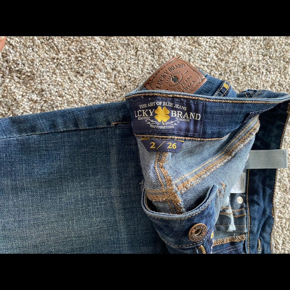 Luck skinny ankle jeans